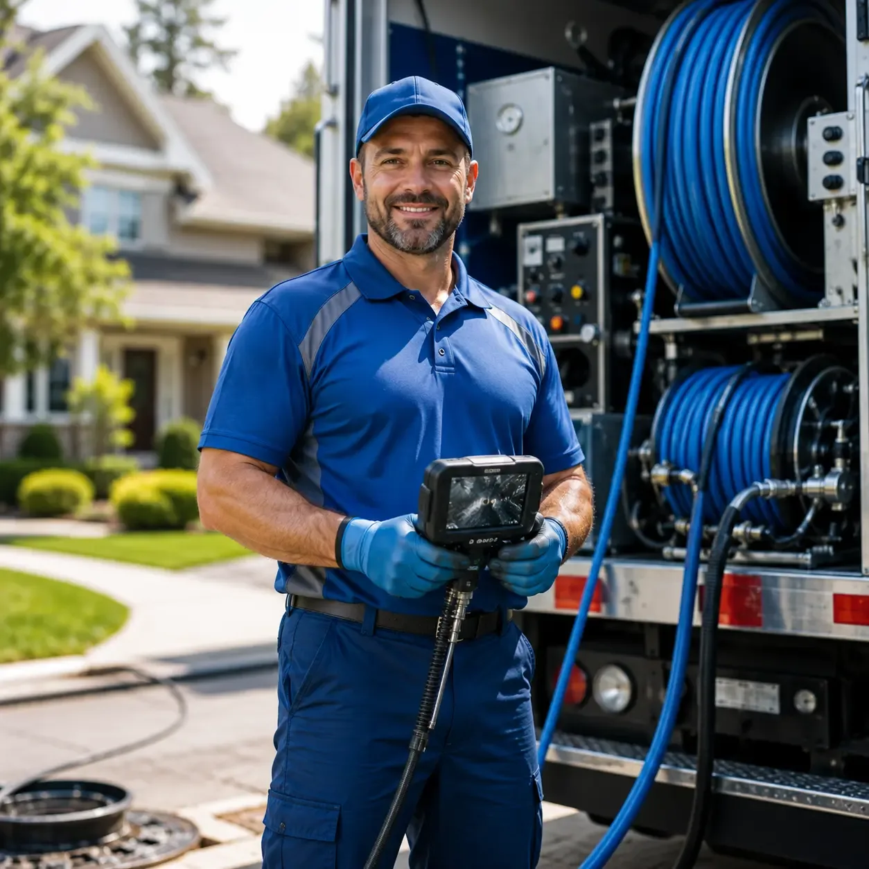 Local outdoor drain cleaning specialists in Galien, MI